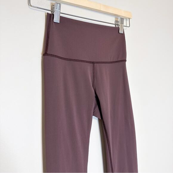 Lululemon Wunder Under High-Rise Tight 25" *Full-On Luxtreme in Cherry Cola - Picture 2 of 6